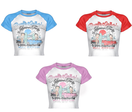 “Bonita Galleria” Crop Top